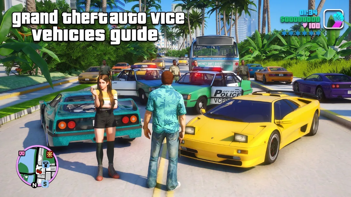 GTA Vice City Vehicle Universe Explained