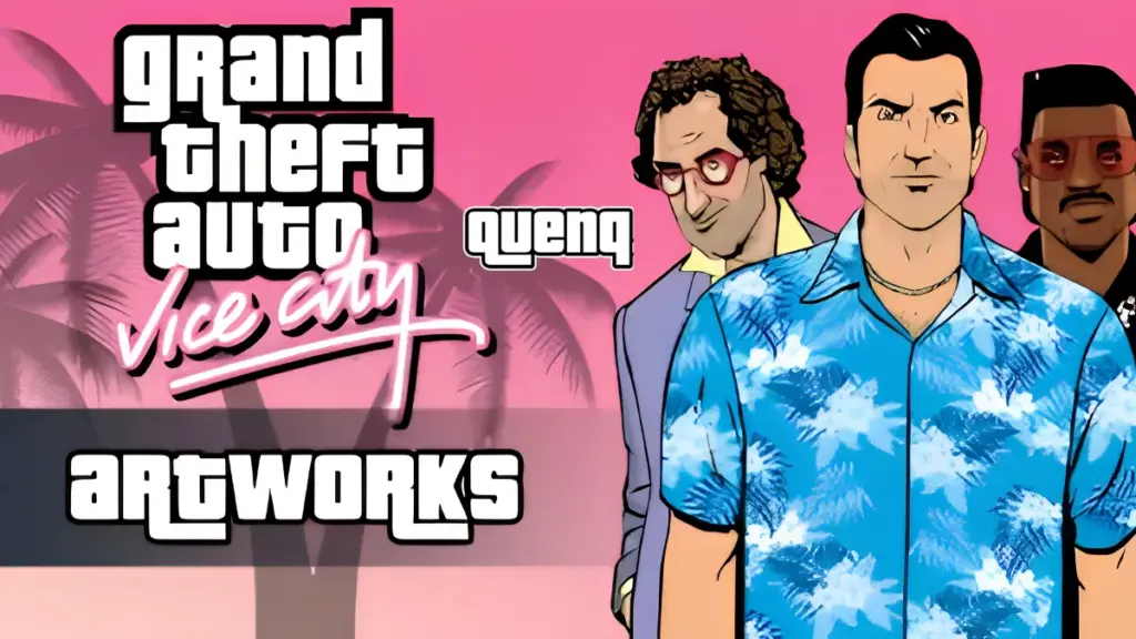 GTA Vice city artworks