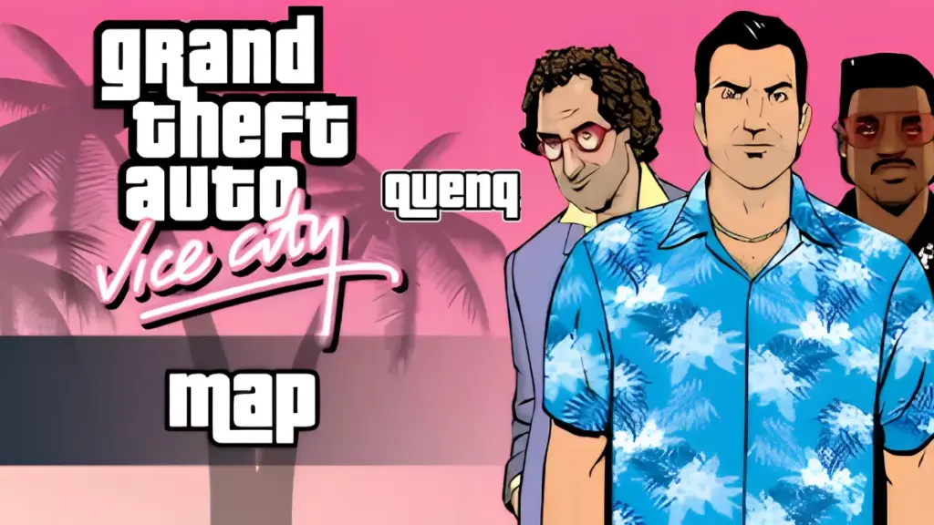 GTA Vice city map