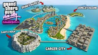 Vice City Originally Had A Bigger Map Planned